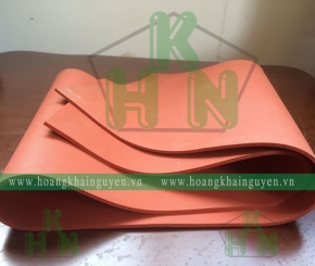 Tấm silicone đỏ xốp 5mm