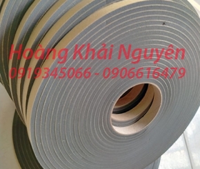 Ron cao su xốp ống gió 10mmx3mmx10m